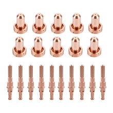 10 Stück 9-8210 Plasmadüse 9-8215 Elektrode Passend für Thermal Dynamics SL60/SL100 Schneidbrenner-Verbrauchsmaterialien