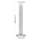 Equal Height Ruler Positioning Horizontal Metal Ceramic Tile Tool Lay Floor for Bricklayer 7