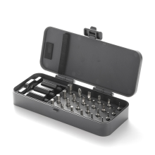High-End 24 in 1 Mehrzweck-Ratschenschlüssel Schraubendreher S2 Magnetische Bits Werkzeugset DIY Haushaltsreparaturwerkzeug