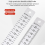 Equal Height Ruler Positioning Horizontal Metal Ceramic Tile Tool Lay Floor for Bricklayer 8
