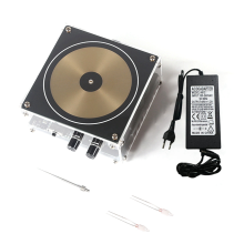 Goldenes Panel für Coil Bluetooth Music PLUS Edition Künstliches Schnellladen Magnetischer Sturm EU-Stecker