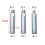 2pcs 125 Angle Grinder Extension Rod Grinding 80mm 100 Conversion M14 to 7