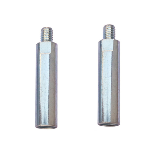 Lot de 2 rallonges pour meuleuse d'angle 125 mm, 80 mm, conversion M10 vers M14 1