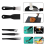 3D Printer Tool Kit,3D Tools for Removing, Smoothing,Finishing,Deburring,Craving,Drilling Accessories 4