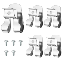 Riemclip, 20 stuks boorclip voor gereedschap 633586002 636181001 Vervangend onderdeel met schroeven, roestvrijstalen schroevendraaierhaak
