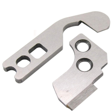 1 set boven- en ondermessen voor overlocknaaimachines 788013009 788011007 E-Lna 664 W6 (454D N444)