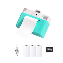 Kinderkamera Sofortbildkamera Kinder Digital Thermofotodruck Spielzeug Geschenke Junge und Mädchen B