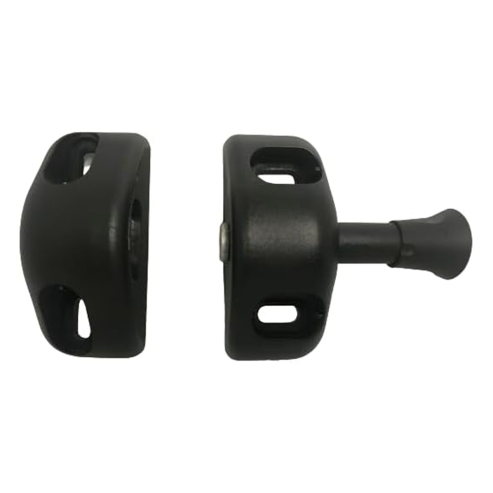 Serrure magnétique en plastique pour porte de garde-corps, cage pour chien et fenêtre