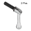 X 40mm Handle Adjustable Clamp Lever Threaded Button Ratchet Male Stud Knob Lock 3