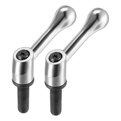 X 40mm Handle Adjustable Clamp Lever Threaded Button Ratchet Male Stud Knob Lock