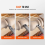 Wood Lathe Chisel Set 3 Pieces Turning Tools Include Square, Round, Diamond Carbide Blades for 5