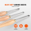 Wood Lathe Chisel Set 3 Pieces Turning Tools Include Square, Round, Diamond Carbide Blades for 4