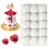 Herzförmige Schokoladenform Mousse Kuchen Silikon Valentinstag Herz Seife B 8