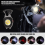Mini Flashlight 3 Pack, Rechargeable Keychain Flashlight, Light, Portable Pocket 6