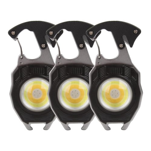 Mini Flashlight 3 Pack, Rechargeable Keychain Flashlight, Light, Portable Pocket 1