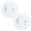 Siding Mounting Block,Siding Kit with Built-in Electrical Box, Lamps Plate Light Blocks 1