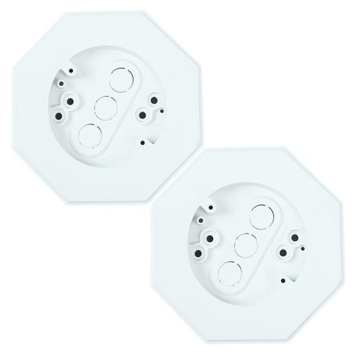 Siding Mounting Block,Siding Kit with Built-in Electrical Box, Lamps Plate Light Blocks