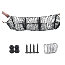 Auto-Organizer, hinterer Haken, Müllcontainer-Netz, LKW-Aufbewahrungstasche, Pickup, SUV, Kofferraum, Gepäcknetze, 100 x 30 cm