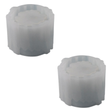 DIY lijmmal kristallen kaarsenhouder cement siliconen aromatherapie ornament gips