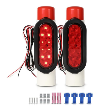 LED-Bootsanhänger-Führungsleuchten für Pfostenrohre, passend für standardmäßige 2-Zoll-PVC-versiegelte Tauchblinker