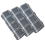3Pcs Parts Storage Box Plastic Screw Organizer with 4 Compartment Tool Part Container Bin Lid Case 2