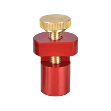 20mm Werkbank Tafel Hond Clip Stopper Houtbewerking Spijker Rem Liniaal Stop Hek, Rood