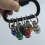 6pcs Hex Shank Screwdriver Bits Holder Set with Black Carabiner, Quick-Change, 5
