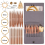Aluminum Circular Knitting Needles Set Interchangeable Crochet Hooks Weaving Yarn Craft Tools Accessories Kit 8