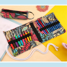 Tragbare Strickwolltaschen, modische kleine Garnaufbewahrungstasche, faltbare Cerchet-Haken für Nähwerkzeuge, Zubehör, B