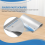 Stencil Paste Squeegee Scraping Board Tin Solder Knife Steel Mesh Square Cut Blade 20 cm 5