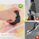 2pcs Black Cutter Wrapping Paper Replaceable Blade Roller Cutting 8