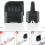 2pcs Black Cutter Wrapping Paper Replaceable Blade Roller Cutting 7