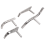 Woodworking Lathe Tool Holder Special Shape Combination Tools Special-Shaped 5/8Inch 2
