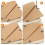 Lot de 200 clips de fixation pour cadre photo avec vis 3