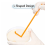 Polypropylene Sterile Disposable L-Shaped Cell Spreaders, Plastic Coating Rod, Spreader 100PCS 7