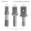 Impactdoppenset Driver Adapter 2 Sets 4
