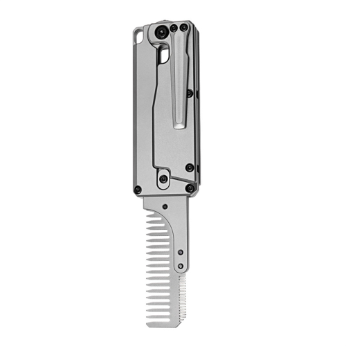Titanium Alloy Folding Comb Multi-Function Utility Window Breaker Replaceable Outdoor Camping Tools 2
