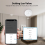 Tuya ZigBee 24G MmWave Radar Smart Human Presence with Illumination Detector Support Light Switch 95-250V B 2
