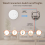 Tuya ZigBee 24G MmWave Radar Smart Human Presence with Illumination Detector Support Light Switch 95-250V B 7
