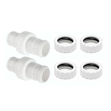 2er-Pack Poolreiniger-Schlauchdrehgelenk 9-100-3002 & Mutter 9-100-3109 Combo-Ersatzkit für 360