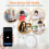 Tuya ZigBee 24G MmWave Radar Smart Human Presence with Illumination Detector Support Light Switch 95-250V B 8