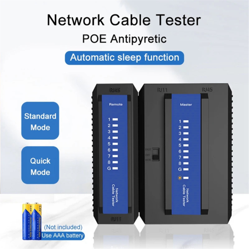Multifunctional Network Line Tester Telephone Side Tool Continuity Check RJ45 R9 2