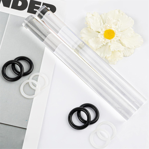 4-pack acryl klei deegroller staaf met dikte ring voor handgemaakte DIY polymeer 2