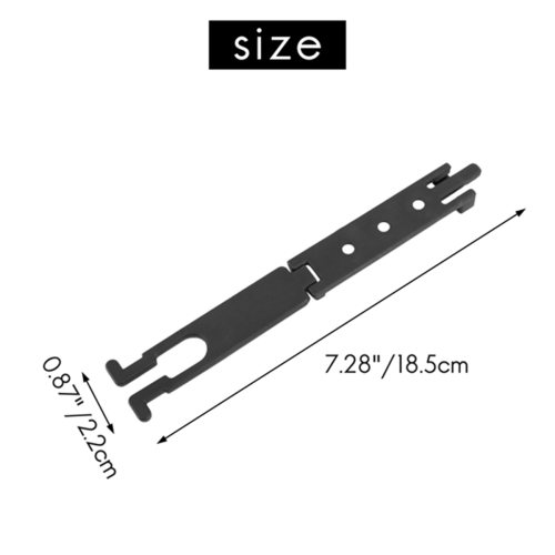 Fourreau de couteau K Sheath Système de clip de taille Boucle arrière KYDEX Transport 2