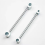 Hinge Adjustment Tool Multi-Specification Portable Labor-Saving Flag Wrench 19-25MM 6