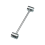 Hinge Adjustment Tool Multi-Specification Portable Labor-Saving Flag Wrench 19-25MM 1