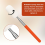 2pcs Telescoping Stick for Pottery, Retractable Ceramic Mud Tools Clay on A with Handle 5