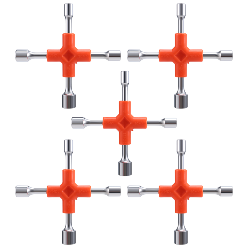 Multi-Function Spanner Multi-Head Outer Hexagon Tool Bike Repair Tools Portable Three Hexagonal Internal Wrench 1