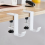 5 Pcs Single-Layer Locking Tisch Haken Student Tasche Büro Schreibtisch Mobile Seite Schwarz 10