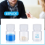 48pcs 1 Oz Pill Bottle Sample Polypropylene Wide Mouth Reagent Plastic PP Container with Cap 5
